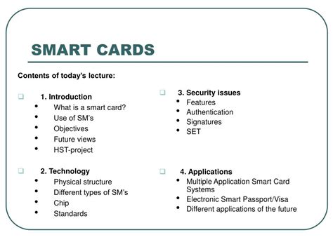 About Smart Cards : Introduction 